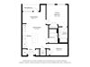 Junior -1 bed bath B03 Floor Plan Junior -1 bed bath B03 Floor Plan at Arrowwood Apartments, North Bethesda, MD